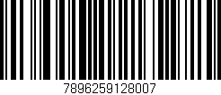 Código de barras (EAN, GTIN, SKU, ISBN): '7896259128007'