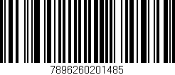Código de barras (EAN, GTIN, SKU, ISBN): '7896260201485'