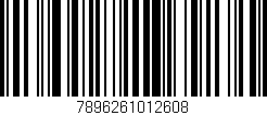 Código de barras (EAN, GTIN, SKU, ISBN): '7896261012608'