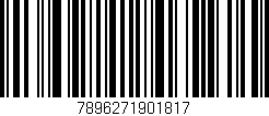 Código de barras (EAN, GTIN, SKU, ISBN): '7896271901817'