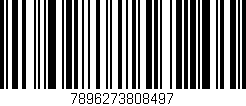 Código de barras (EAN, GTIN, SKU, ISBN): '7896273808497'