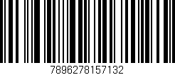 Código de barras (EAN, GTIN, SKU, ISBN): '7896278157132'