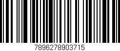 Código de barras (EAN, GTIN, SKU, ISBN): '7896278903715'