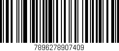 Código de barras (EAN, GTIN, SKU, ISBN): '7896278907409'