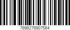 Código de barras (EAN, GTIN, SKU, ISBN): '7896278907584'