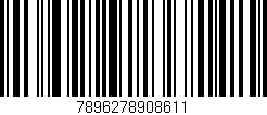Código de barras (EAN, GTIN, SKU, ISBN): '7896278908611'