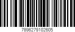 Código de barras (EAN, GTIN, SKU, ISBN): '7896279102605'