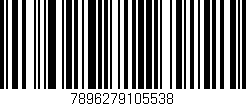 Código de barras (EAN, GTIN, SKU, ISBN): '7896279105538'