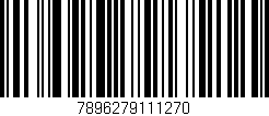 Código de barras (EAN, GTIN, SKU, ISBN): '7896279111270'