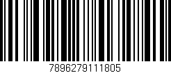Código de barras (EAN, GTIN, SKU, ISBN): '7896279111805'