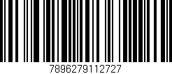 Código de barras (EAN, GTIN, SKU, ISBN): '7896279112727'