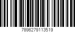 Código de barras (EAN, GTIN, SKU, ISBN): '7896279113519'