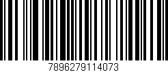Código de barras (EAN, GTIN, SKU, ISBN): '7896279114073'