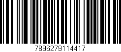Código de barras (EAN, GTIN, SKU, ISBN): '7896279114417'