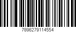 Código de barras (EAN, GTIN, SKU, ISBN): '7896279114554'