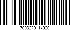 Código de barras (EAN, GTIN, SKU, ISBN): '7896279114820'