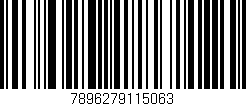 Código de barras (EAN, GTIN, SKU, ISBN): '7896279115063'
