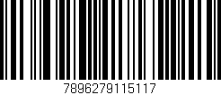 Código de barras (EAN, GTIN, SKU, ISBN): '7896279115117'