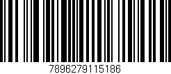Código de barras (EAN, GTIN, SKU, ISBN): '7896279115186'