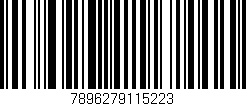 Código de barras (EAN, GTIN, SKU, ISBN): '7896279115223'