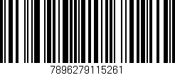 Código de barras (EAN, GTIN, SKU, ISBN): '7896279115261'