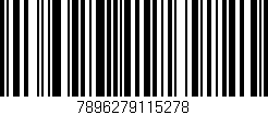 Código de barras (EAN, GTIN, SKU, ISBN): '7896279115278'