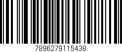 Código de barras (EAN, GTIN, SKU, ISBN): '7896279115438'
