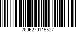 Código de barras (EAN, GTIN, SKU, ISBN): '7896279115537'