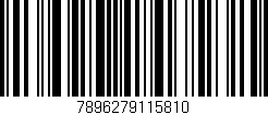 Código de barras (EAN, GTIN, SKU, ISBN): '7896279115810'