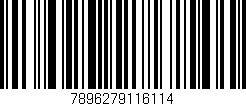 Código de barras (EAN, GTIN, SKU, ISBN): '7896279116114'