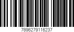 Código de barras (EAN, GTIN, SKU, ISBN): '7896279116237'