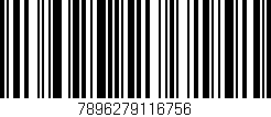 Código de barras (EAN, GTIN, SKU, ISBN): '7896279116756'