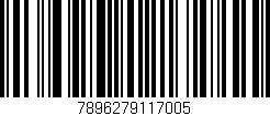 Código de barras (EAN, GTIN, SKU, ISBN): '7896279117005'