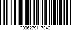 Código de barras (EAN, GTIN, SKU, ISBN): '7896279117043'