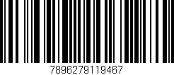 Código de barras (EAN, GTIN, SKU, ISBN): '7896279119467'