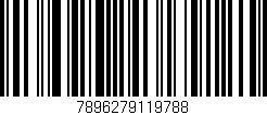 Código de barras (EAN, GTIN, SKU, ISBN): '7896279119788'