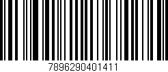 Código de barras (EAN, GTIN, SKU, ISBN): '7896290401411'