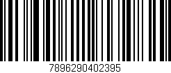 Código de barras (EAN, GTIN, SKU, ISBN): '7896290402395'