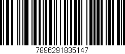Código de barras (EAN, GTIN, SKU, ISBN): '7896291835147'