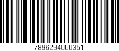 Código de barras (EAN, GTIN, SKU, ISBN): '7896294000351'
