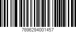 Código de barras (EAN, GTIN, SKU, ISBN): '7896294001457'