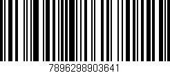 Código de barras (EAN, GTIN, SKU, ISBN): '7896298903641'