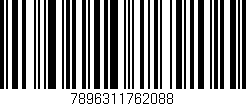 Código de barras (EAN, GTIN, SKU, ISBN): '7896311762088'