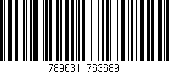 Código de barras (EAN, GTIN, SKU, ISBN): '7896311763689'