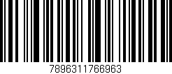 Código de barras (EAN, GTIN, SKU, ISBN): '7896311766963'