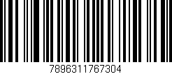 Código de barras (EAN, GTIN, SKU, ISBN): '7896311767304'