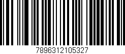 Código de barras (EAN, GTIN, SKU, ISBN): '7896312105327'