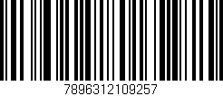 Código de barras (EAN, GTIN, SKU, ISBN): '7896312109257'
