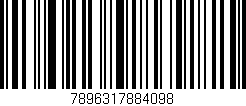 Código de barras (EAN, GTIN, SKU, ISBN): '7896317884098'