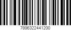 Código de barras (EAN, GTIN, SKU, ISBN): '7896322441200'